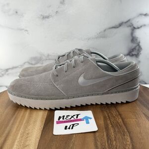 Nike Stefan Janoski Golf AT4967-002 Gray Suede Men’s US Size 12 Spikeless Shoes